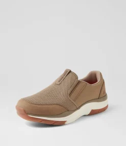 COLORADO Sneakers|Casuals-Zake Taupe Mesh Sneakers