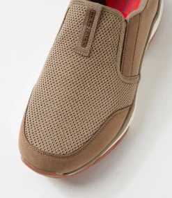 COLORADO Sneakers|Casuals-Zake Taupe Mesh Sneakers