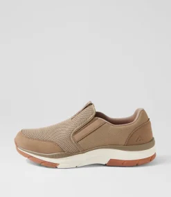 COLORADO Sneakers|Casuals-Zake Taupe Mesh Sneakers
