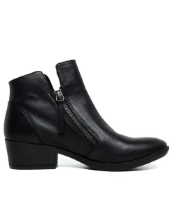 Women DIANA FERRARI Boots-ZALEN BLACK-E LEATHER