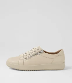 Women SUPERSOFT Comfort|Sneakers-Zarala Almond Leather Sneakers