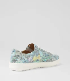 Women SUPERSOFT Comfort|Sneakers-Zarina Blue Garden Suede Sneakers