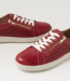 Women SUPERSOFT Comfort|Sneakers-Zarina Pinot Grey Speckle Leather Sneakers