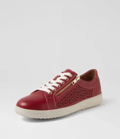 Women SUPERSOFT Comfort|Sneakers-Zarina Pinot Grey Speckle Leather Sneakers