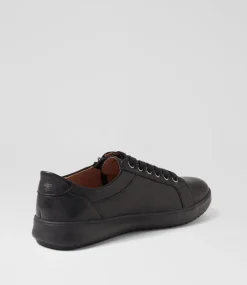 Women SUPERSOFT Comfort|Sneakers-ZARINA SU BLACK BLACK LEATHER