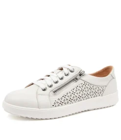 Women SUPERSOFT Comfort|Sneakers-ZARINA WHITE-WHT SOLE LEA