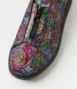 Women SUPERSOFT Comfort|Sneakers-Zarria Floral Scribble Suede Sneakers