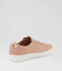 Women SUPERSOFT Comfort|Sneakers-Zavino Dark Nude Rose Gold Leather Sneakers