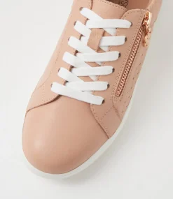 Women SUPERSOFT Comfort|Sneakers-Zavino Dark Nude Rose Gold Leather Sneakers