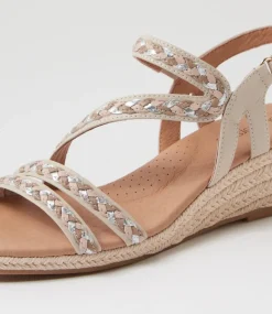 Women SUPERSOFT Comfort|Heels-Zeiti Almond Leather Sandals