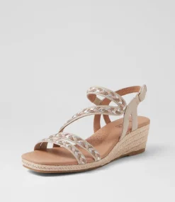 Women SUPERSOFT Comfort|Heels-Zeiti Almond Leather Sandals