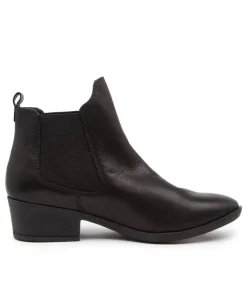 Women DIANA FERRARI Boots-ZENNA BLACK LEATHER