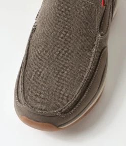 COLORADO Sneakers|Casuals-Zephyr Taupe Canvas Sneakers