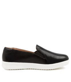 Women SUPERSOFT Comfort|Loafers-ZLOLLY BLACK LEATHER