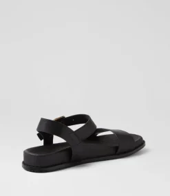 Women I LOVE BILLY Flats|Sandals-Zonali Black Sandals