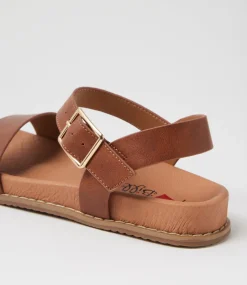 Women I LOVE BILLY Flats|Sandals-Zonali Tan Sandals