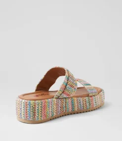 Women I LOVE BILLY Sandals-Zonsani Soft Multi Fabric Sandals