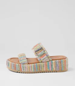 Women I LOVE BILLY Sandals-Zonsani Soft Multi Fabric Sandals
