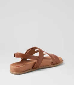 Women I LOVE BILLY Flats|Sandals-Zoorun Tan Sandals