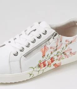 Women SUPERSOFT Comfort|Sneakers-Zurah White Leather Sneakers